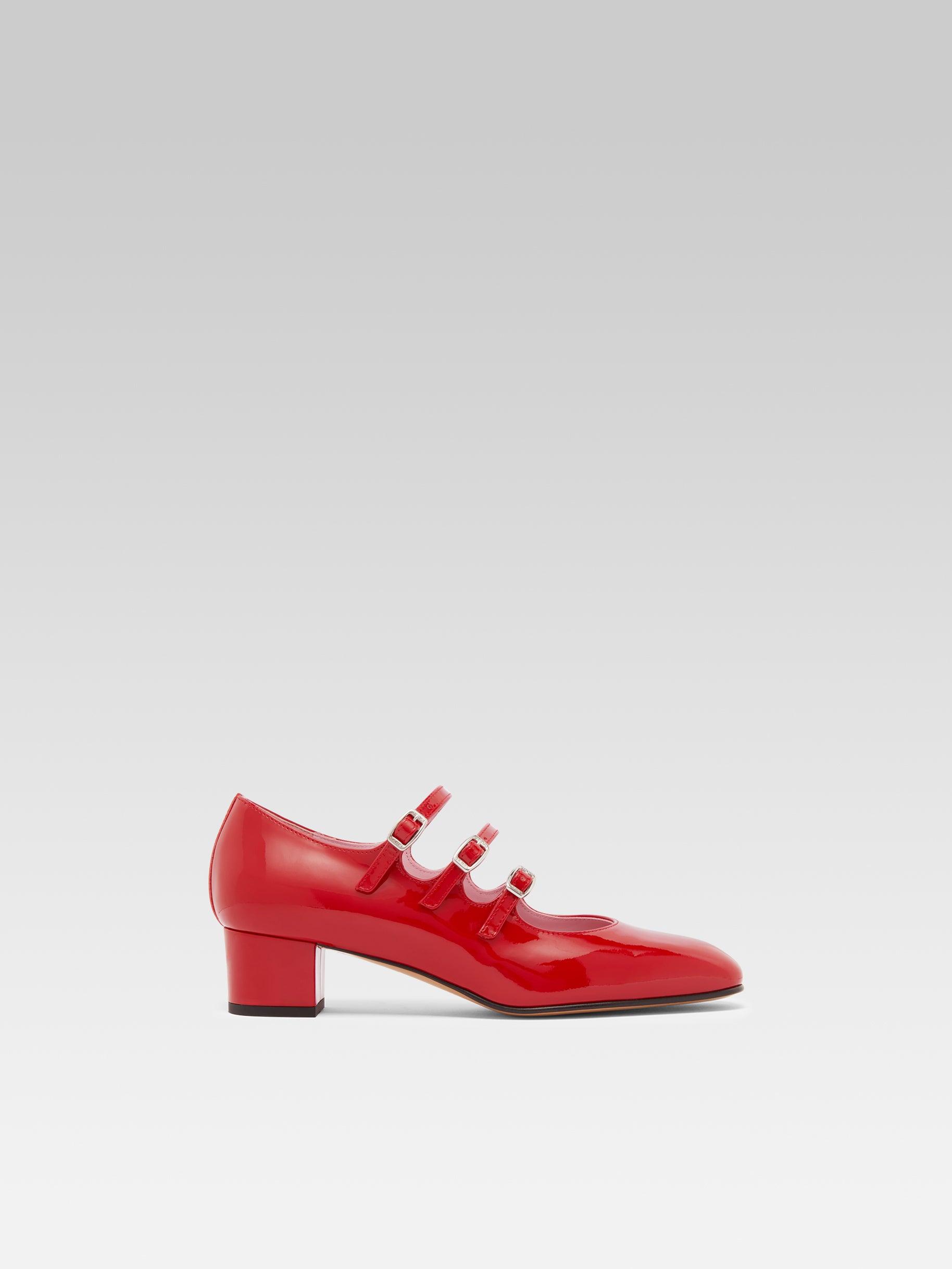 Cécile Escarpins Carel Escarpins Carel Kina Red Patent Leather