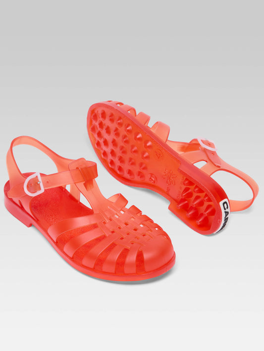 Meduse - Orange plastic sandals - Image number 5