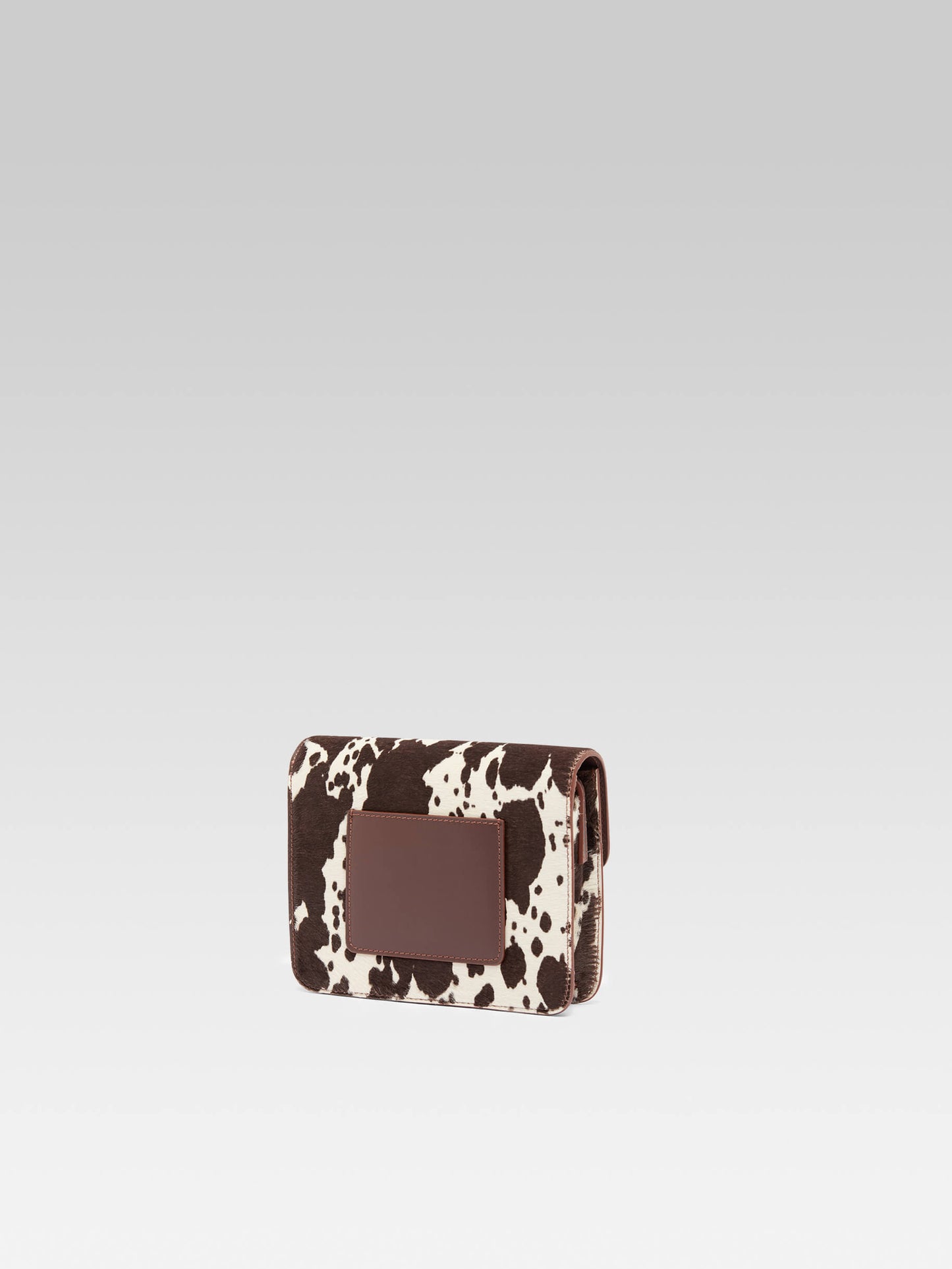 Mini Sorbonne - Sac cuir pony imprimé vache