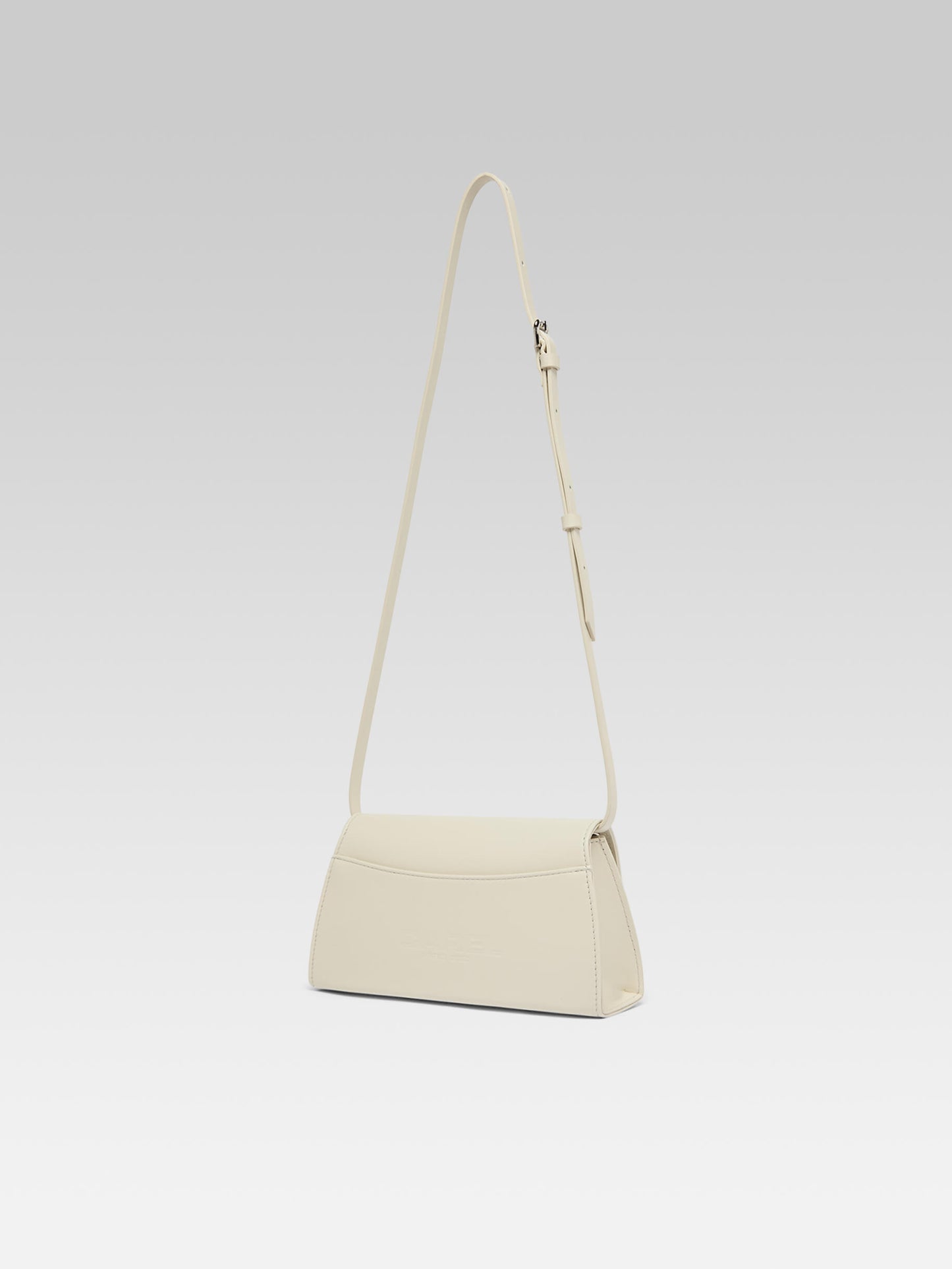 Elysee - Sac épaule cuir ivoire