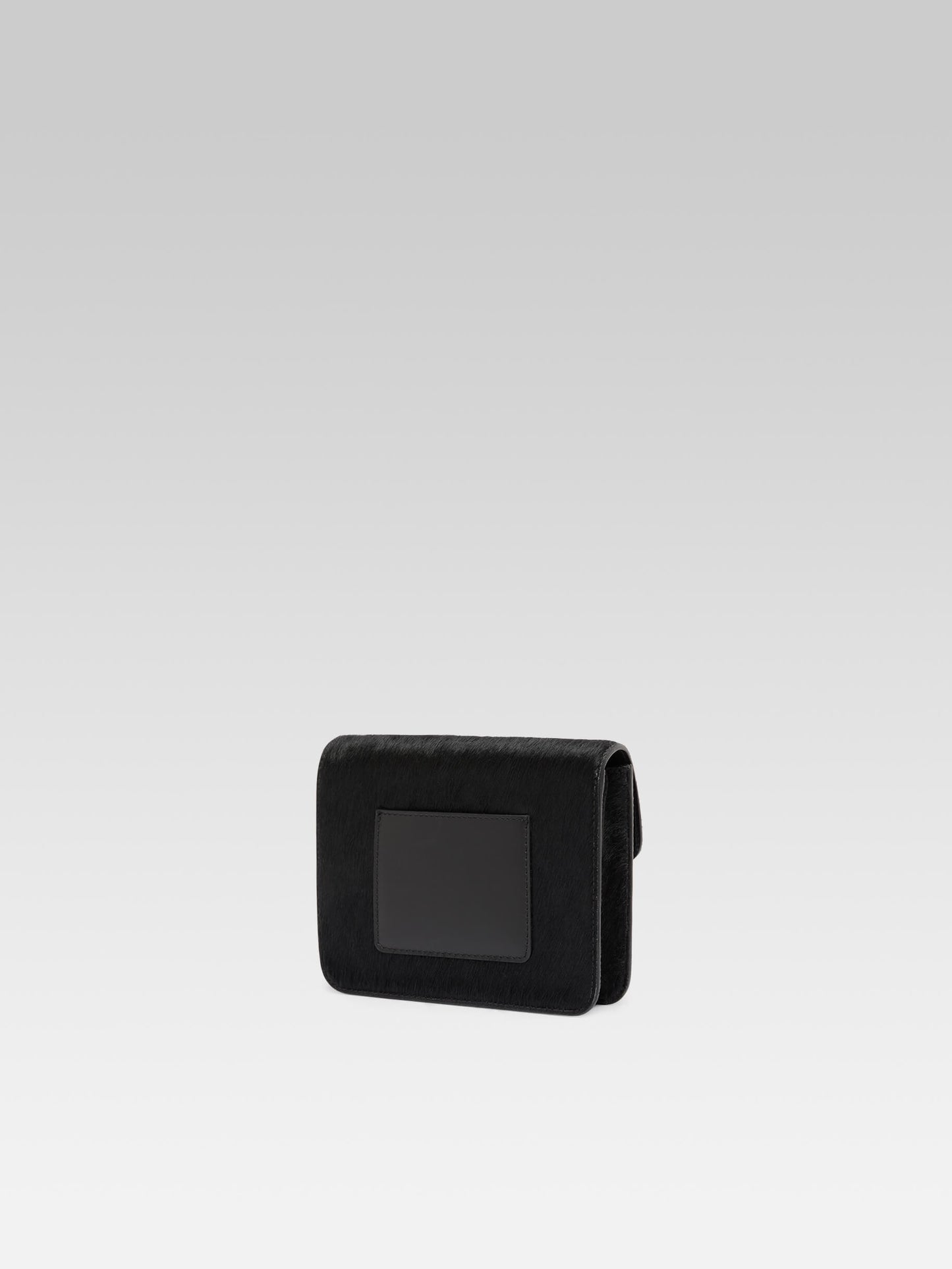 Mini Sorbonne - Black pony leather bag