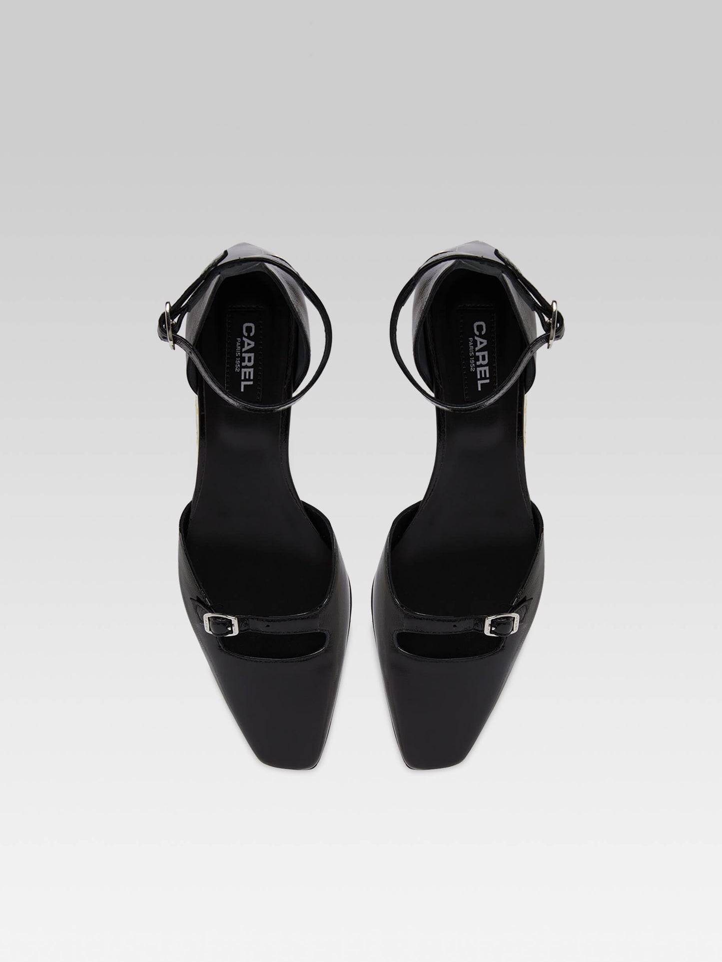 Emma - Ballerines cuir naplack noir