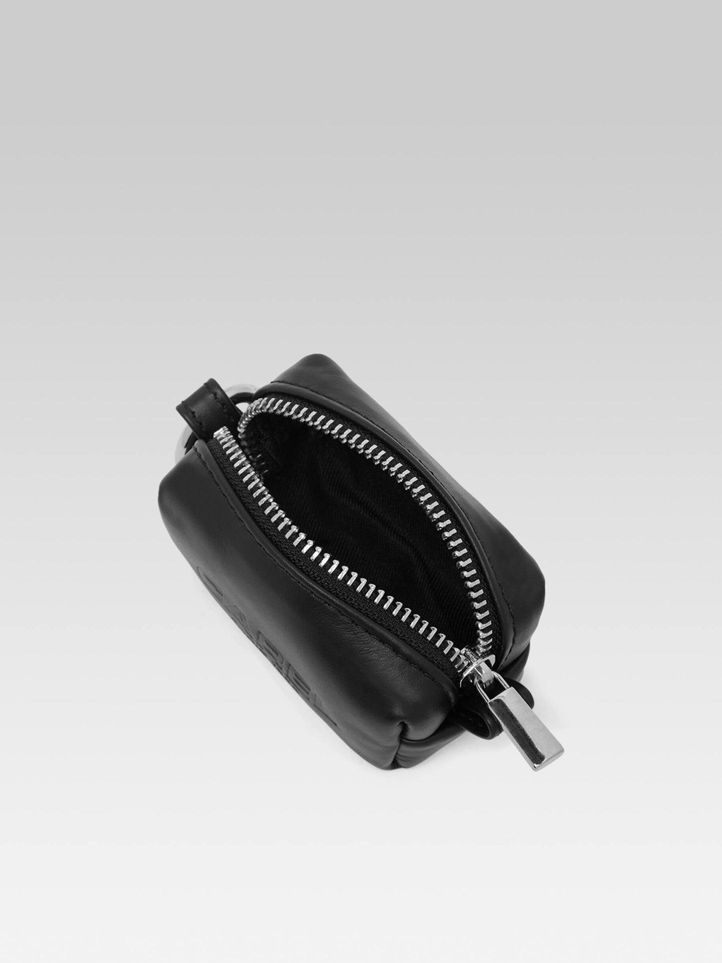 Rintintin - Distributeur de sacs canin cuir noir