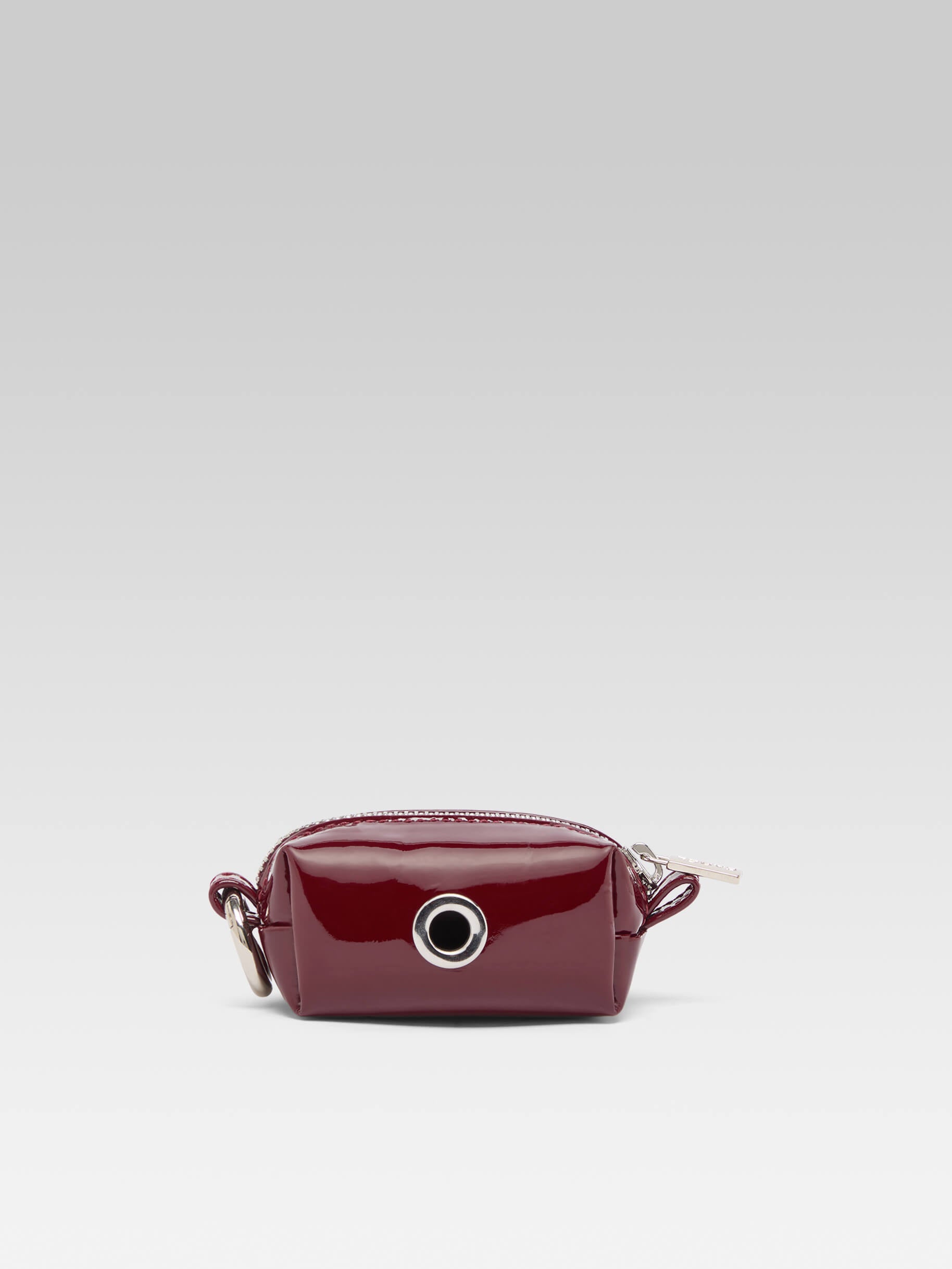 Rintintin - Burgundy patent leather dog bag dispenser - Image number 3