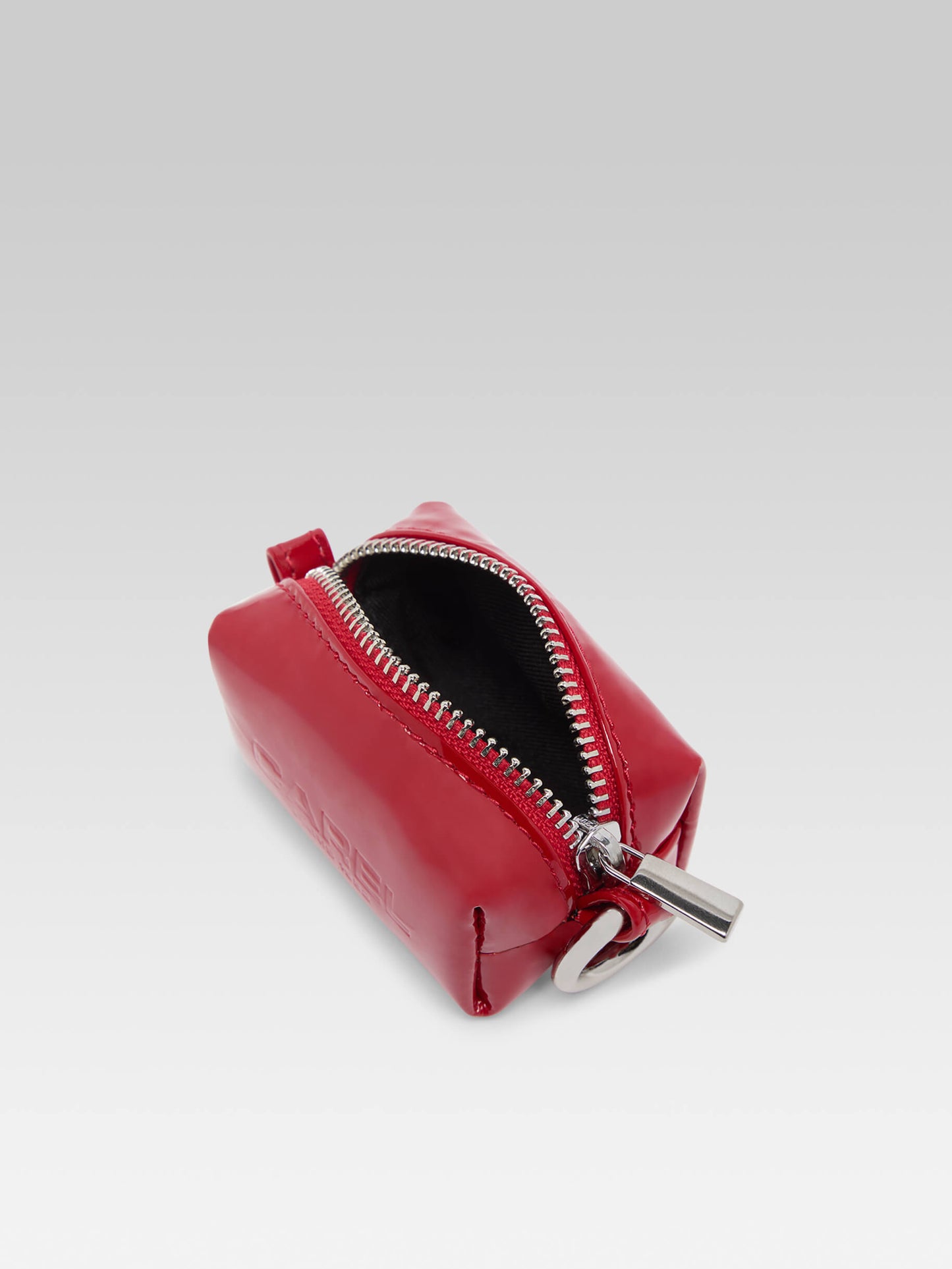 Trousseau - Mini red patent leather pouch