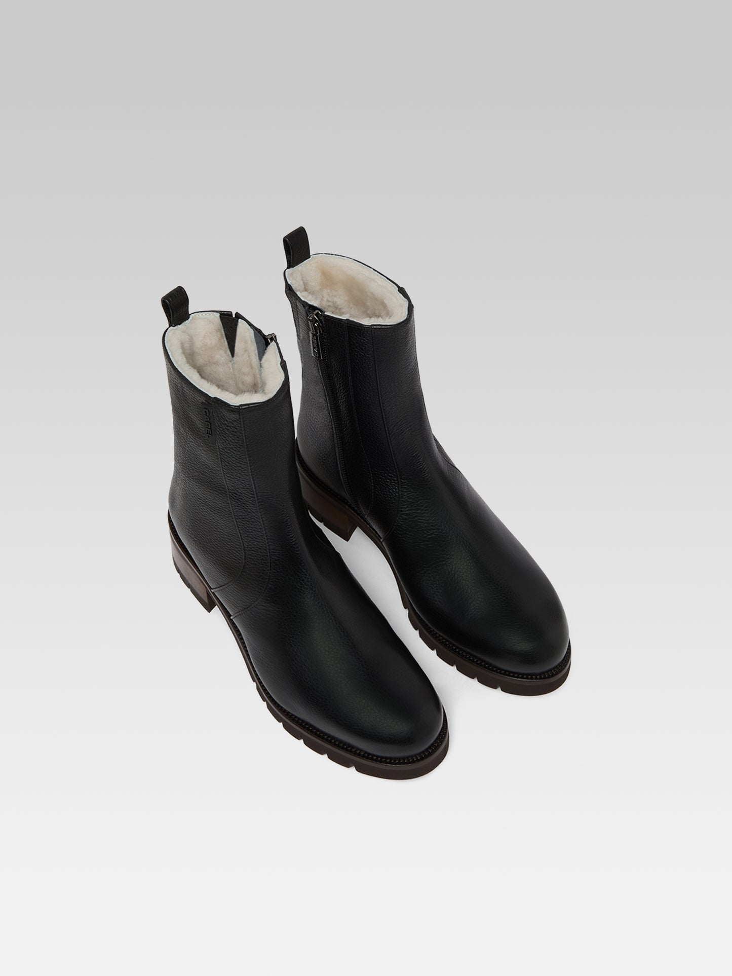 Phoenix  - Bottines cuir noir