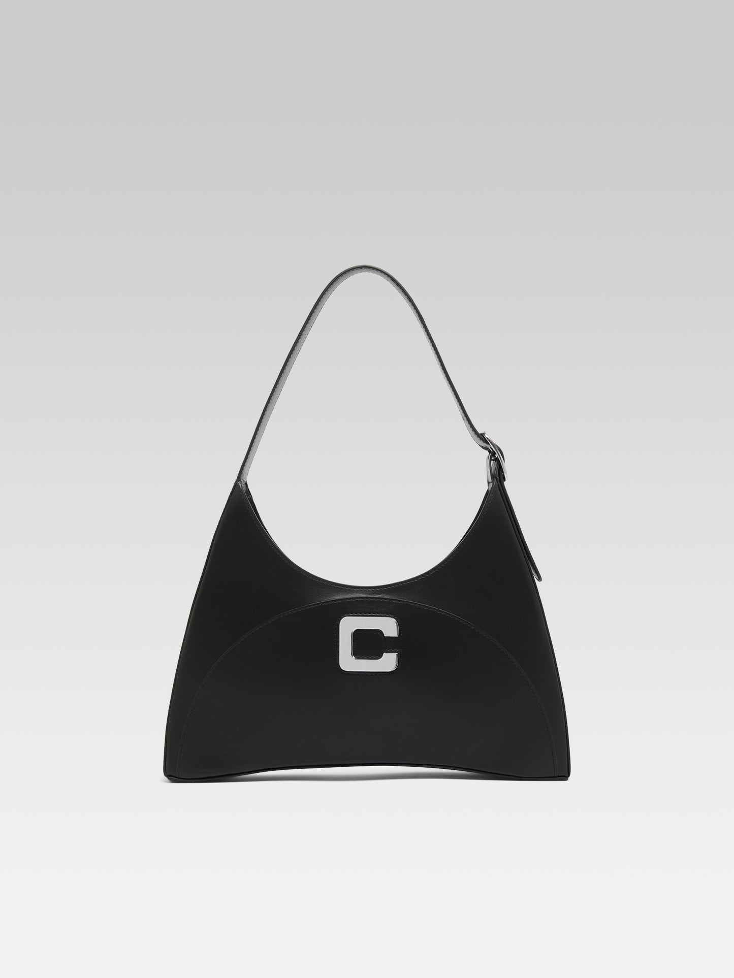 Concorde - Black leather shoulder bag
