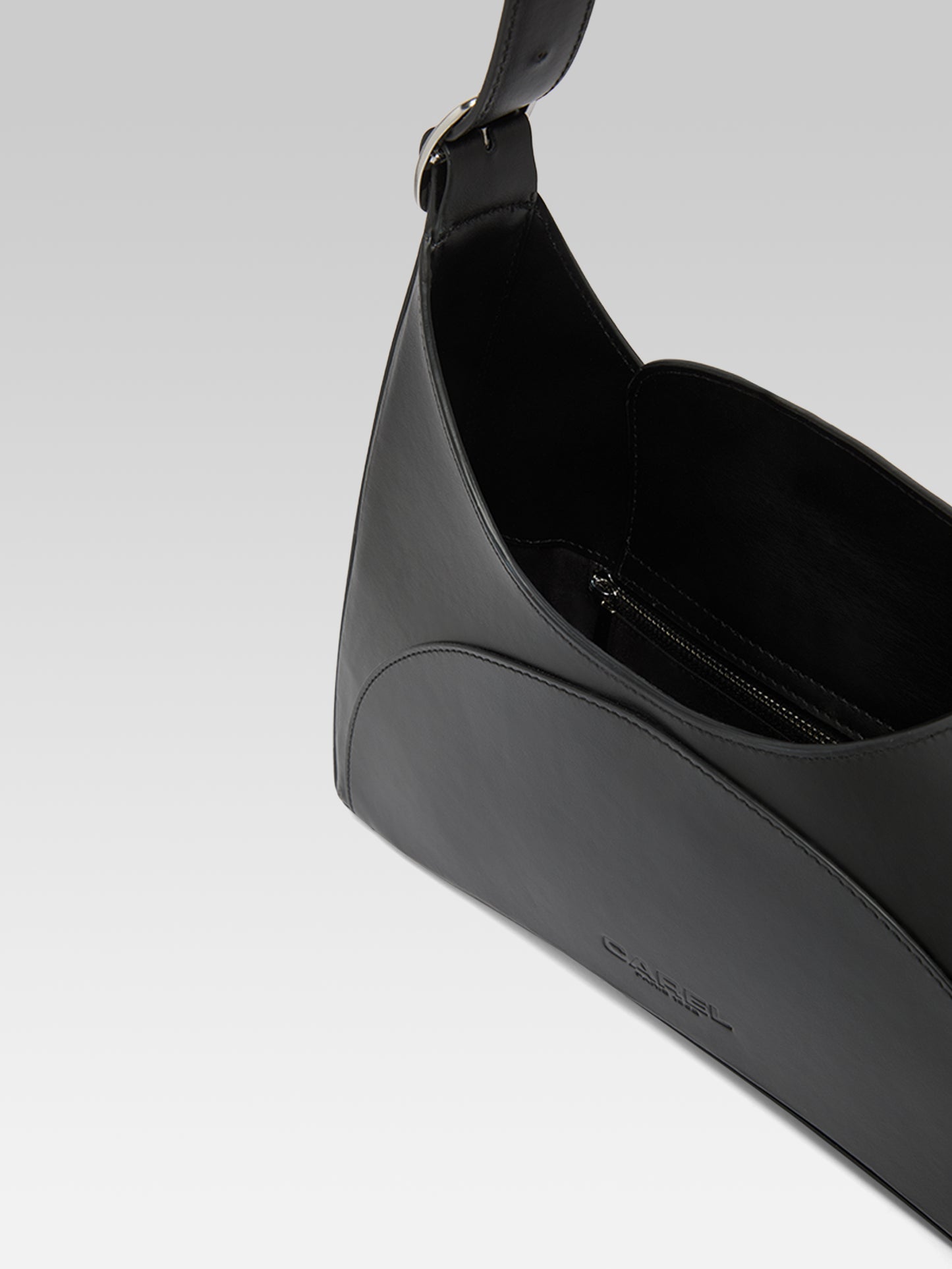 Concorde - Sac épaule cuir noir
