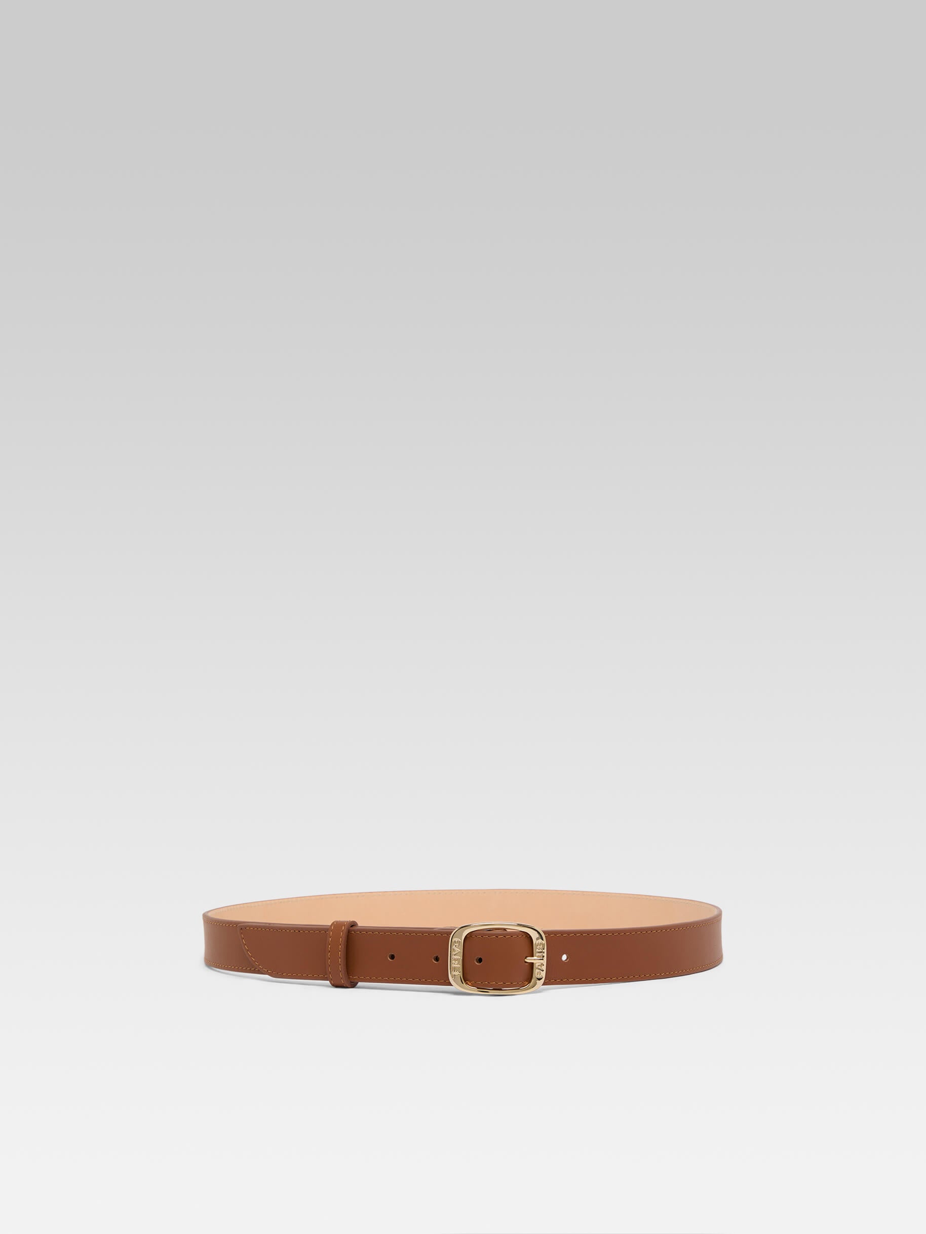 Jeanette - Ceinture cuir cognac