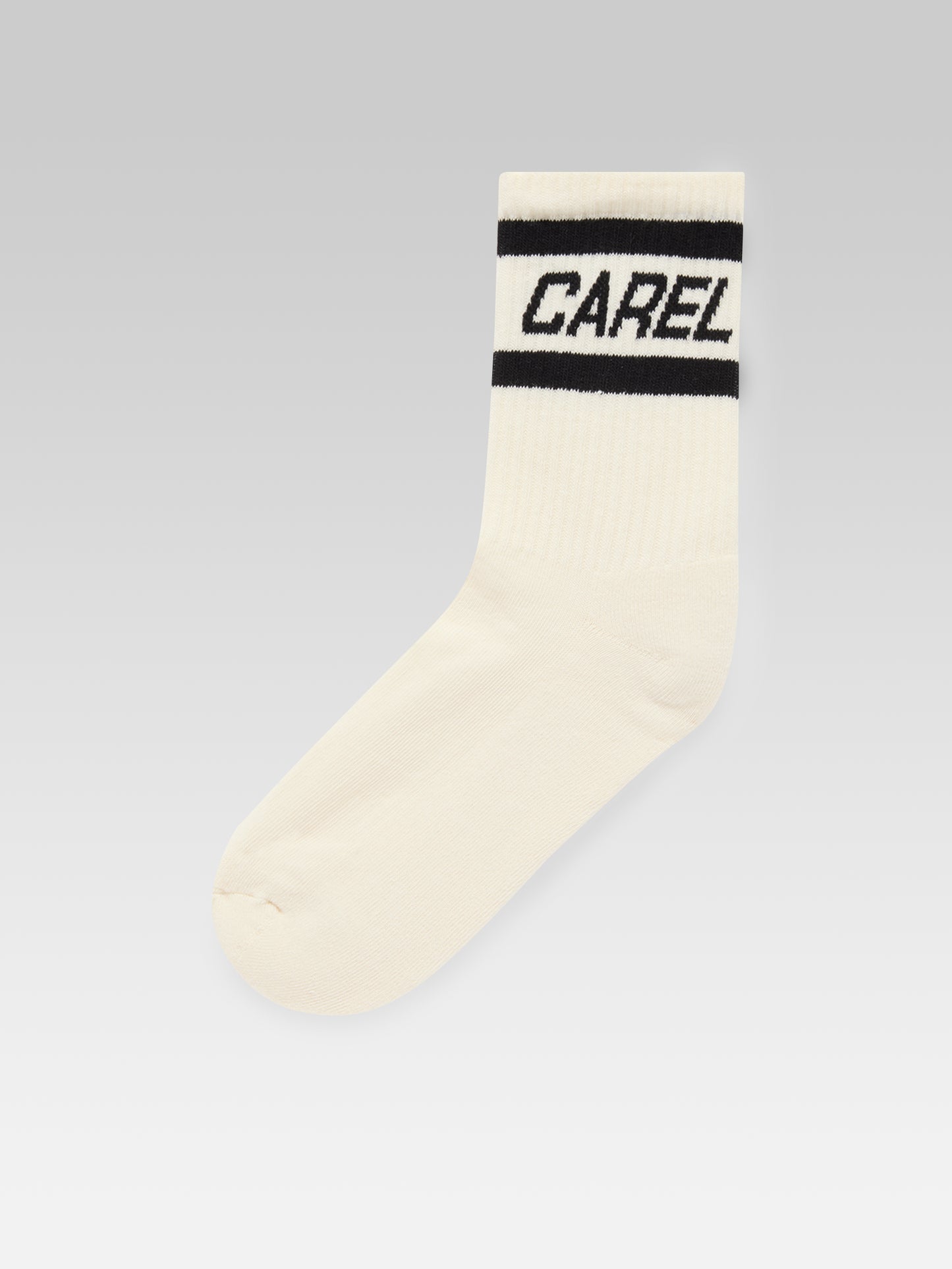 Danica - Chaussettes de sport courtes blanc et noir