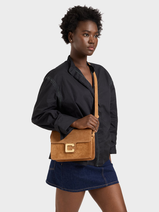 Mabillon - Sac cuir velours coganc - Image numéro 4