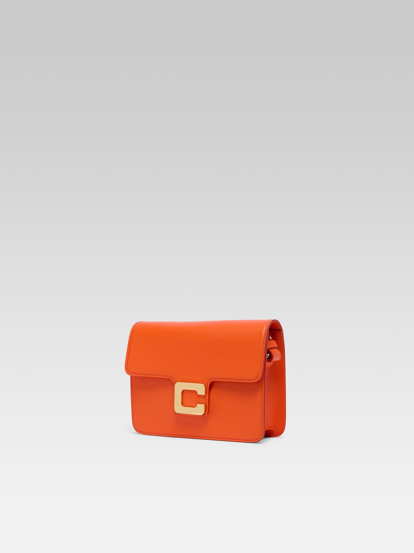 Mabillon - Sac cuir upcyclé orange