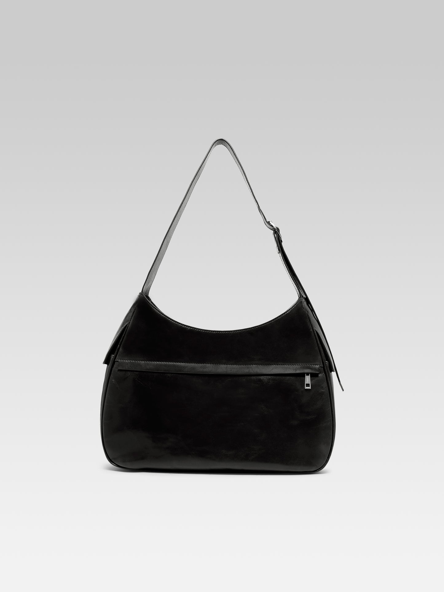 Orsay - Black naplack leather shoulder bag