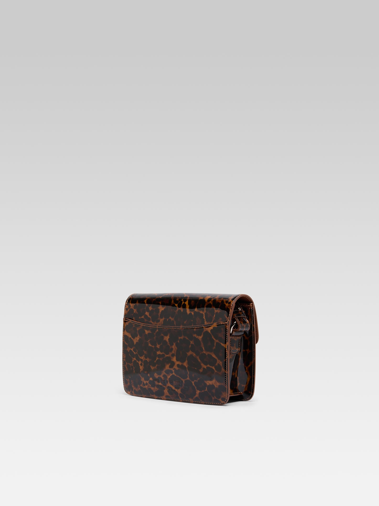 Mabillon - Sac cuir verni léopard