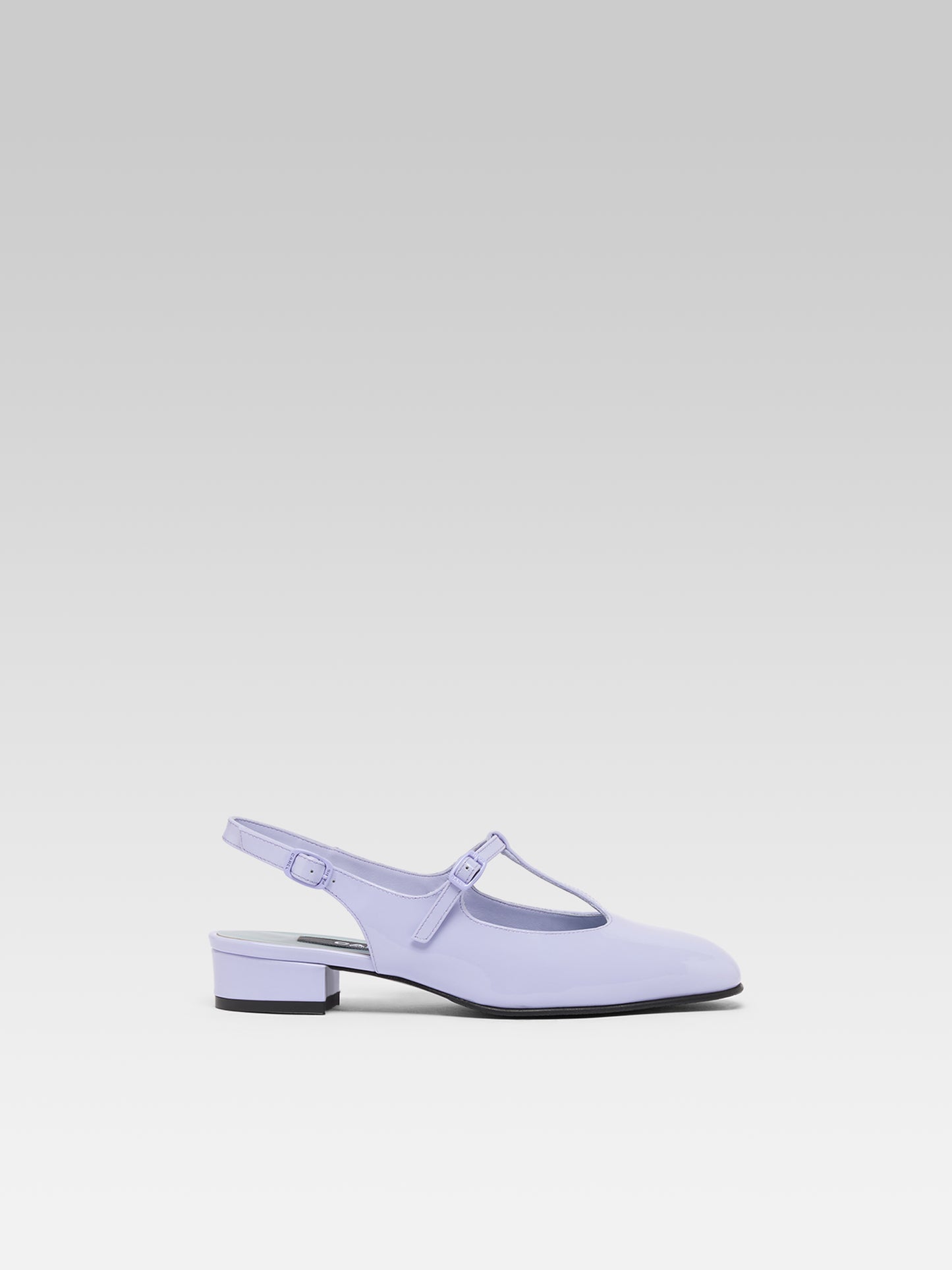 Prune - Slingbacks cuir verni lilas