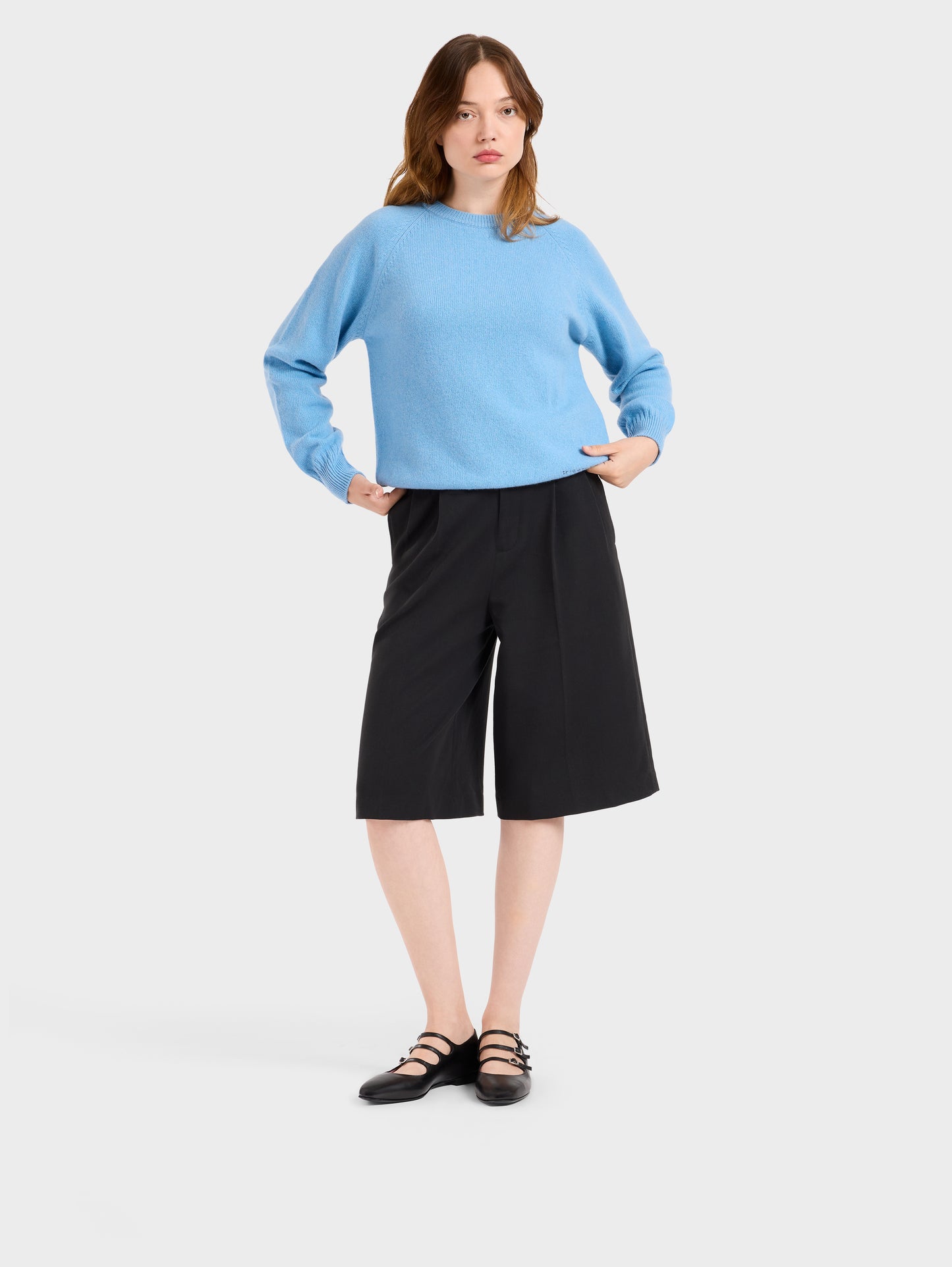 Ariana s - Ballerines babies cuir noir