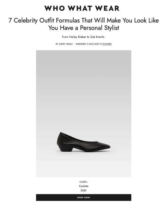 Carlotta - Ballerines cuir noir - Image numéro 9