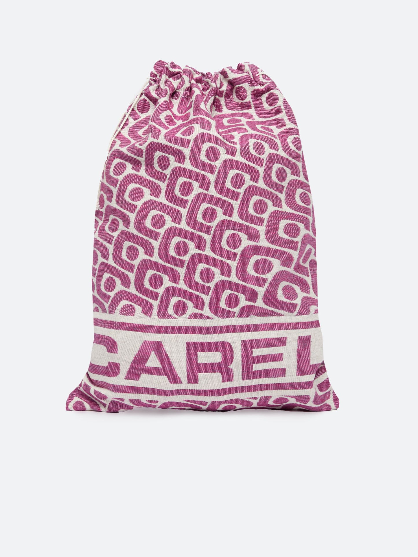 Pochon - Pochon violet tissage jacquard