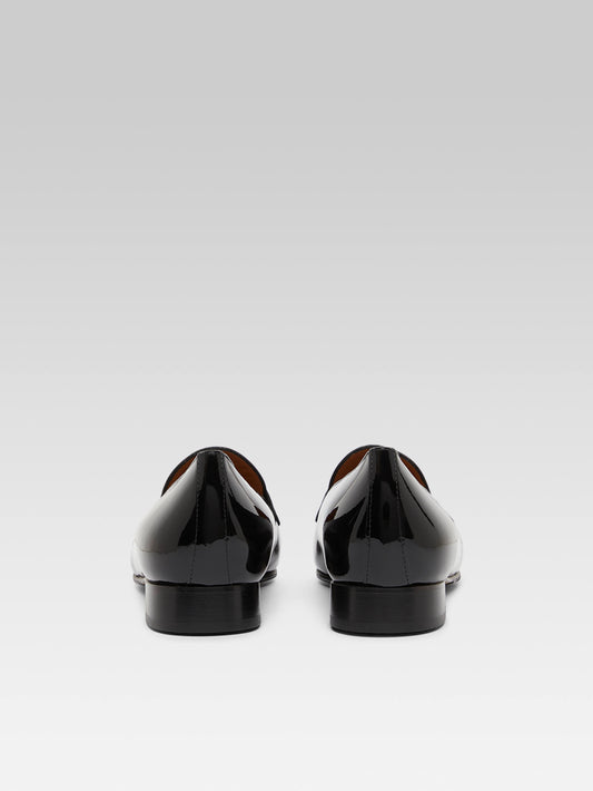 2100 - Mocassins cuir verni noir - Image numéro 7