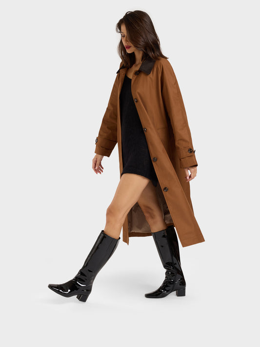 Malaga - Black patent leather boots - Image number 2