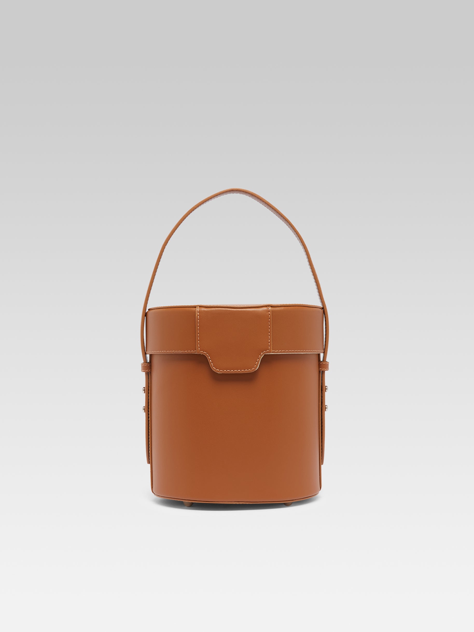 Sac seau camel cuir new arrivals