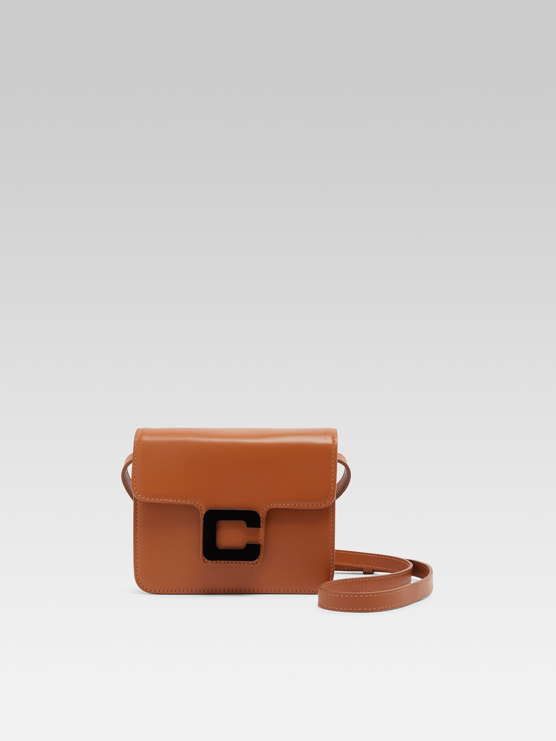 Mini Sorbonne - Sac cuir camel - Image numéro 1