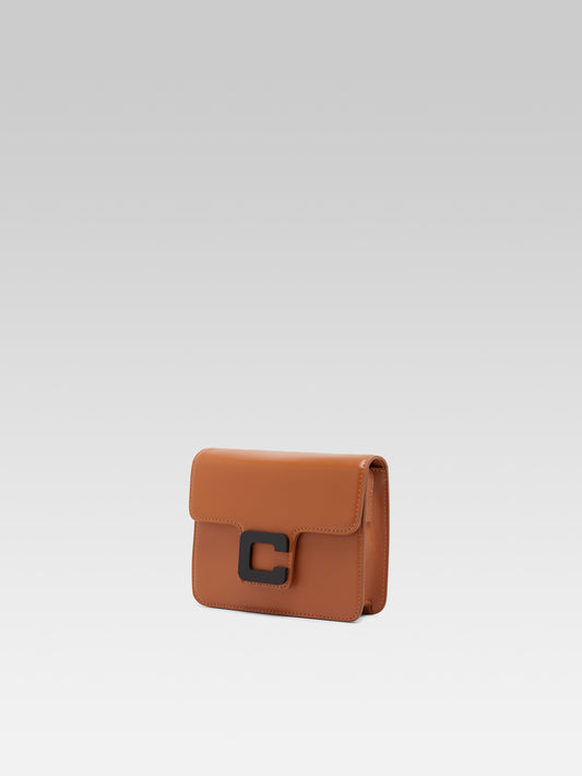 Mini Sorbonne - Camel leather bag - Image number 2