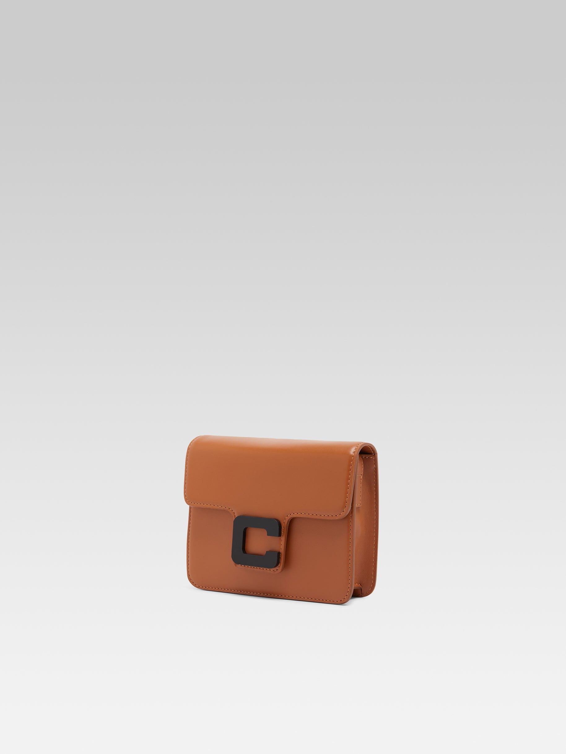 Mini Sorbonne - Sac cuir camel - Image numéro 2