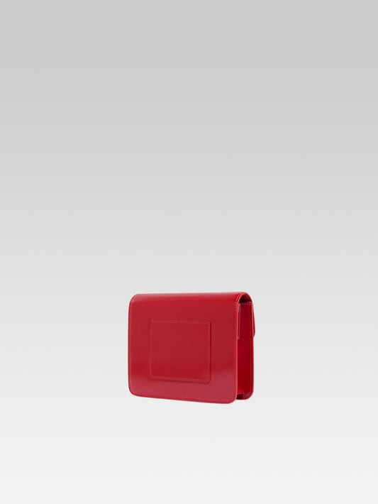 Mini Sorbonne - Red patent leather bag - Image number 6