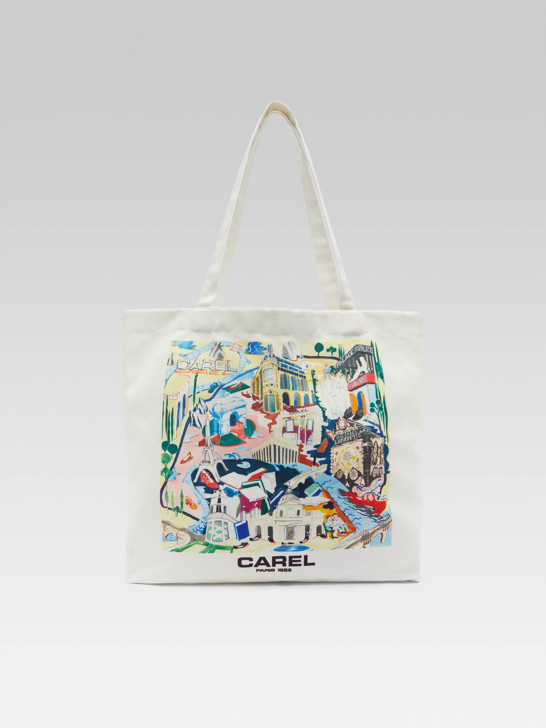 Tote bag  - Sac en coton Antoine Carbonne x Carel