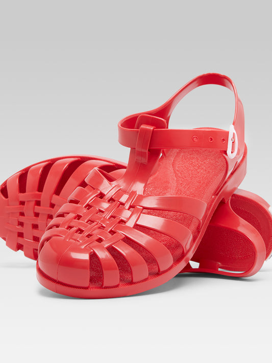 Meduse - Red plastic sandals - Image number 2