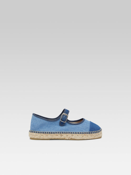 carel Colza - Espadrilles babies toile bi-jean