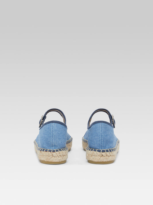 Colza - Espadrilles babies toile bi-jean - Image numéro 6