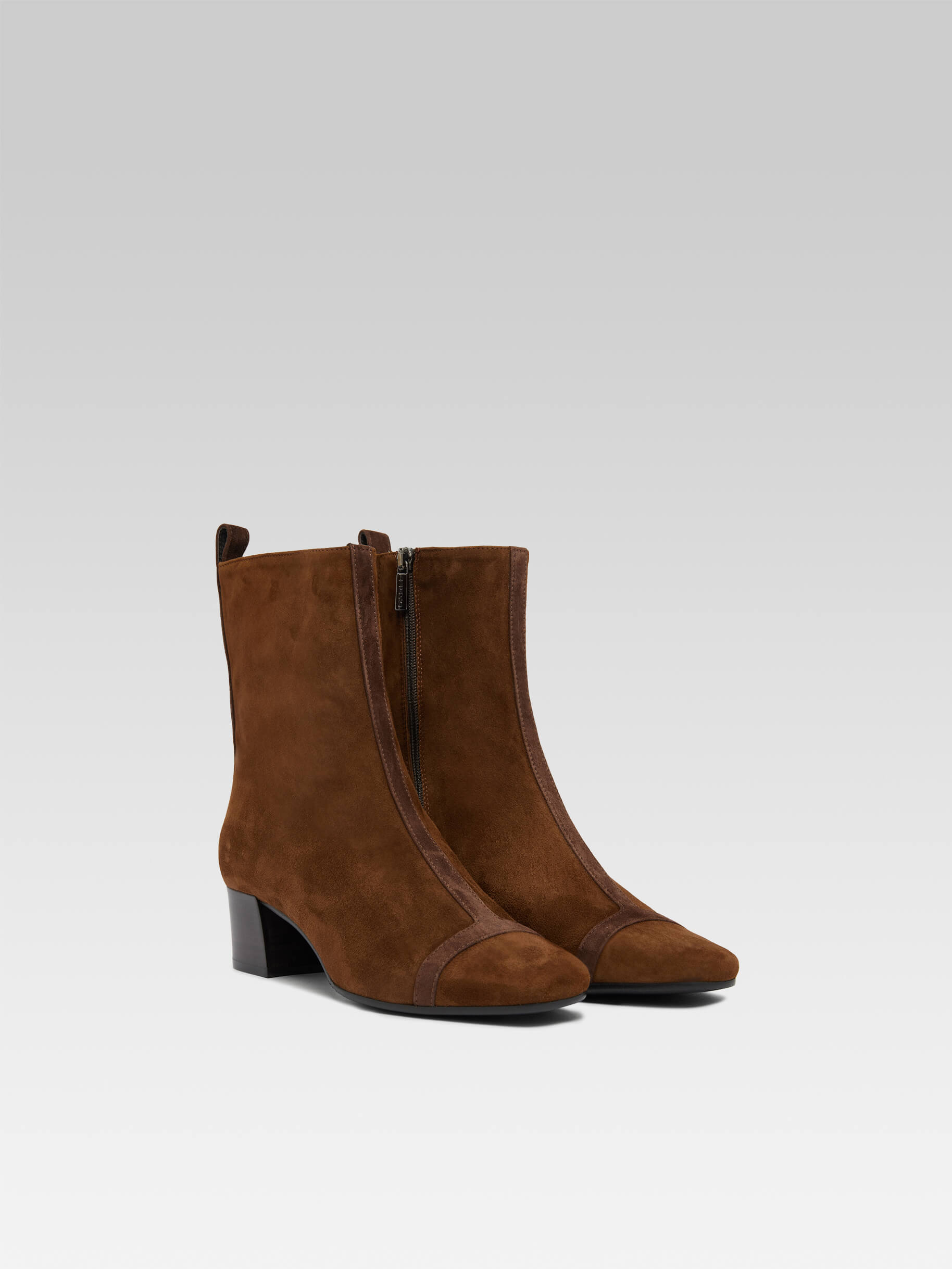 Bottines marron camel deals