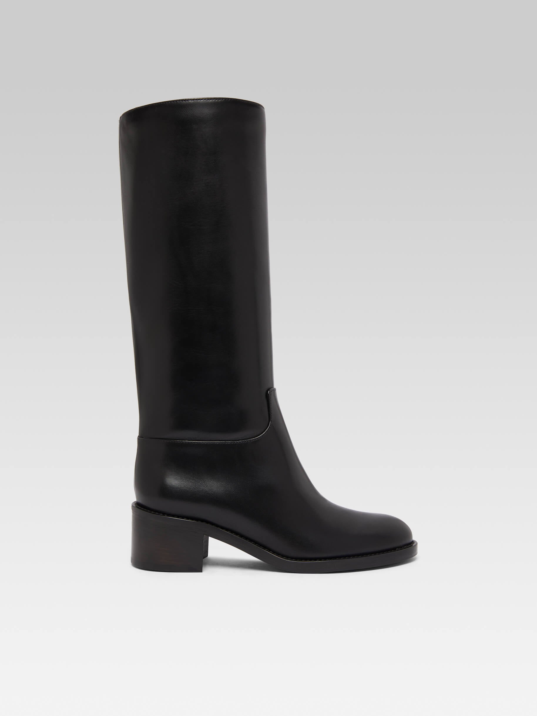 Real leather riding boots clearance