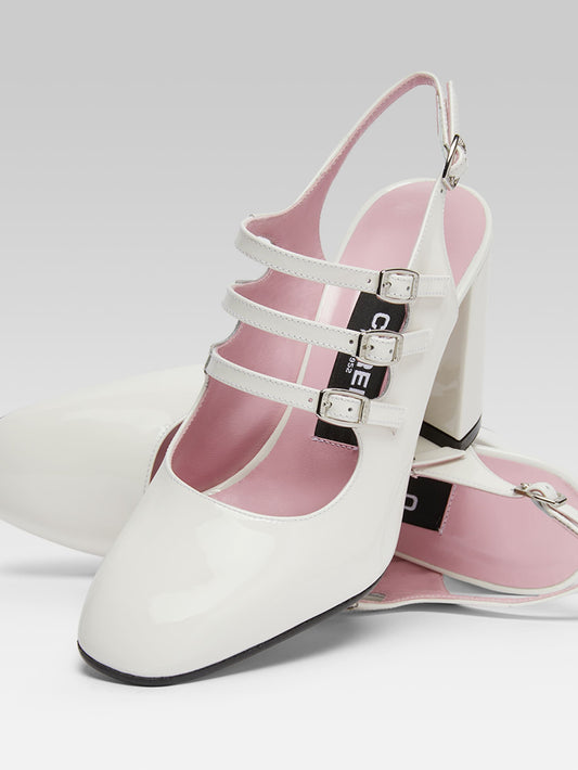Promise - Babies slingback cuir verni ivoire - Image numéro 2