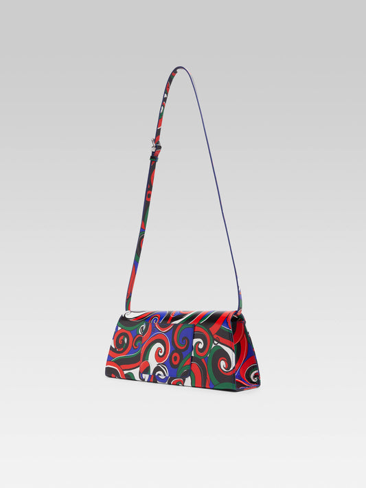 Madeleine - Multicolor printed leather bag - Image number 5