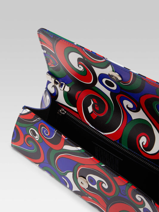 Madeleine - Multicolor printed leather bag - Image number 4