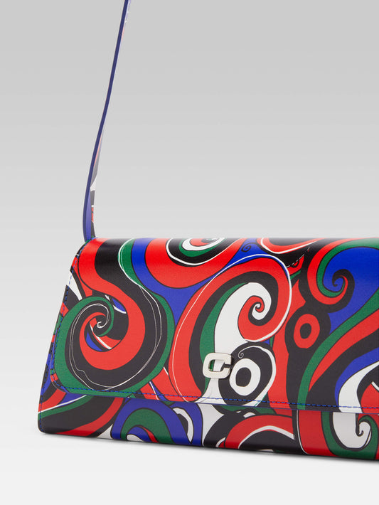 Madeleine - Multicolor printed leather bag - Image number 2