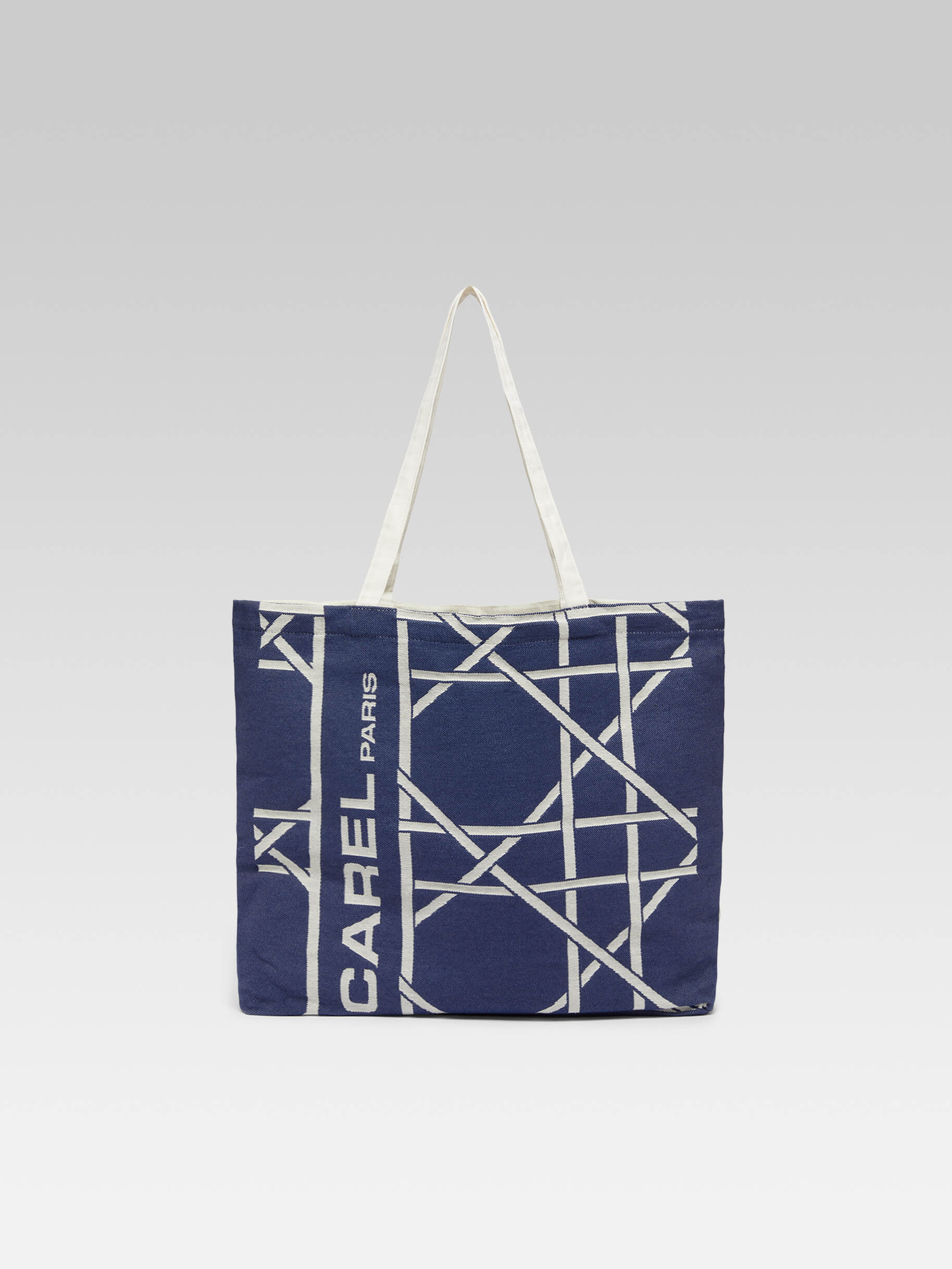 Totebag - Sézane x JCDC - Weiß/Blau - Sézane Totebag - Sézane x JCDC - Weiß/Blau - Sézane