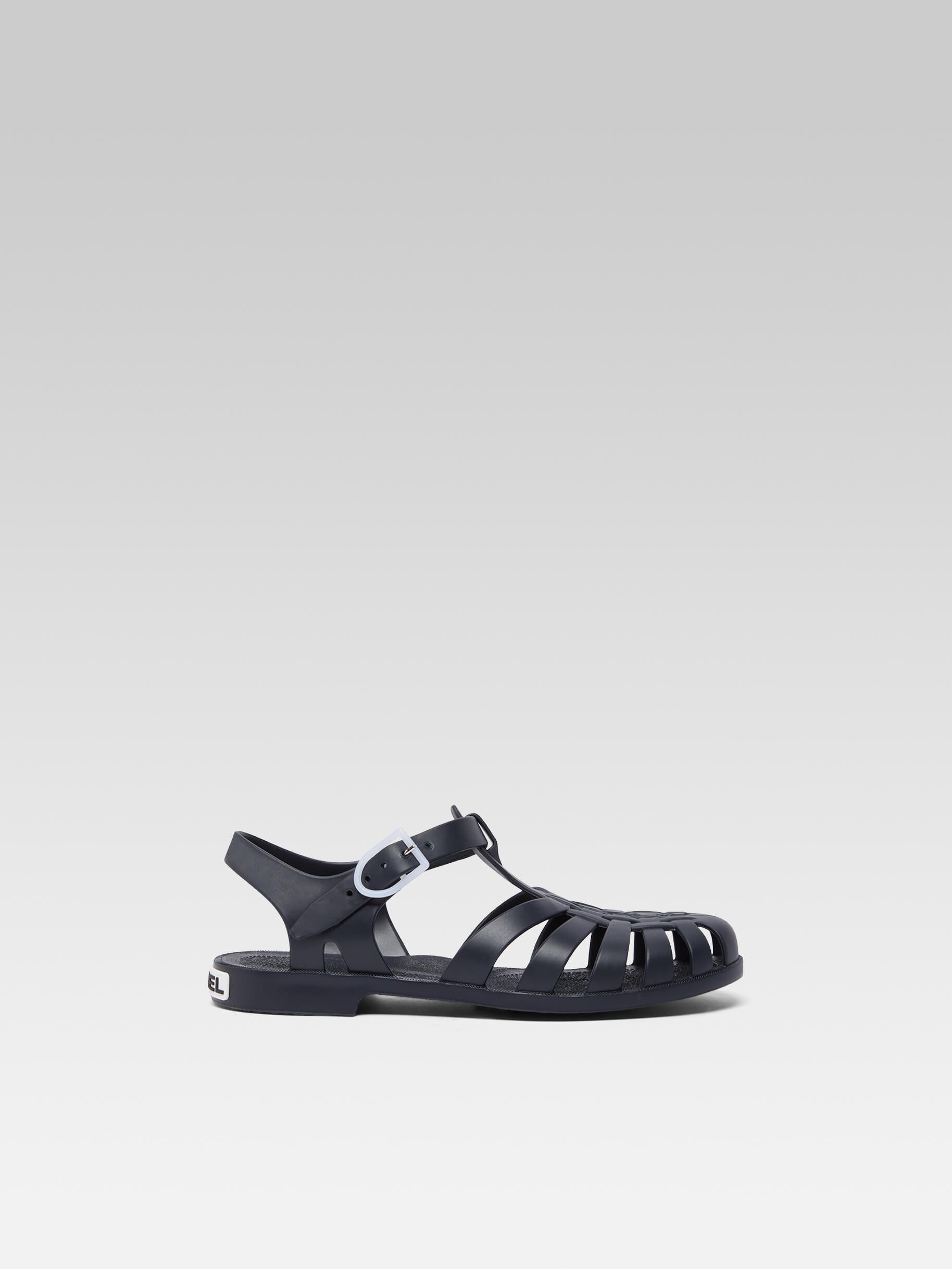 Meduse - Navy plastic sandals
