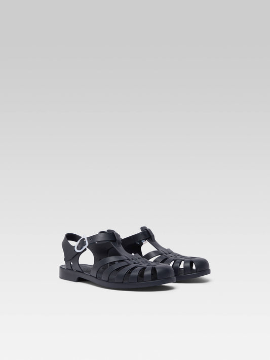 Meduse - Navy plastic sandals - Image number 4