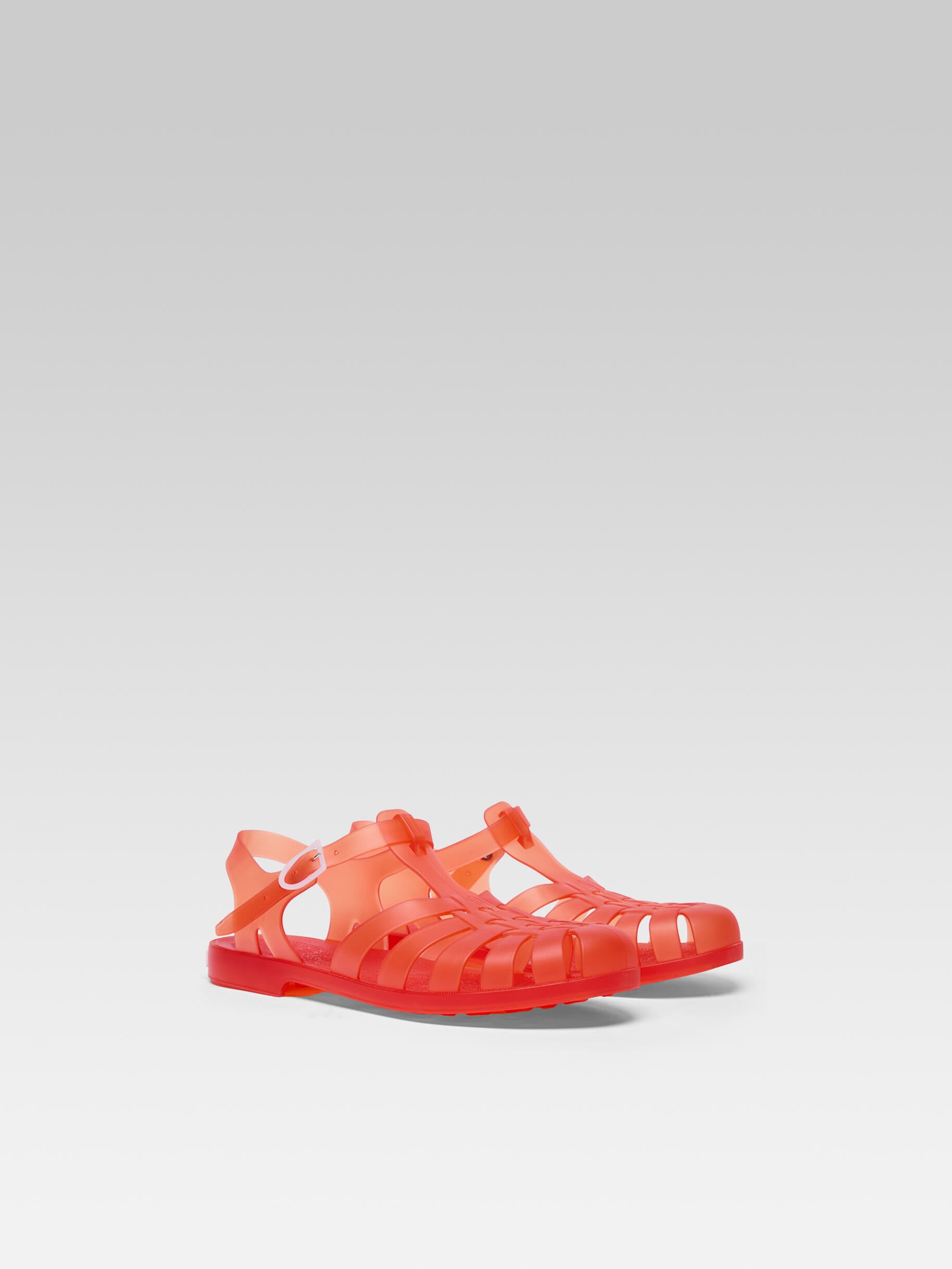 Meduse - Sandales plastique mandarine - Image numéro 4