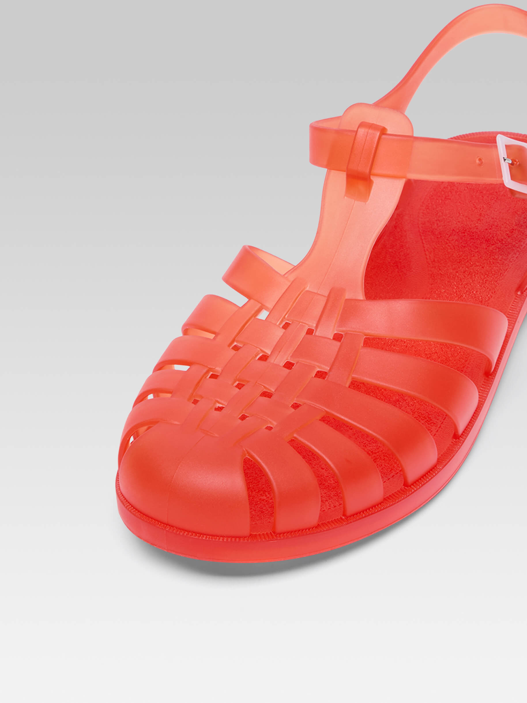 Meduse - Sandales plastique mandarine - Image numéro 2