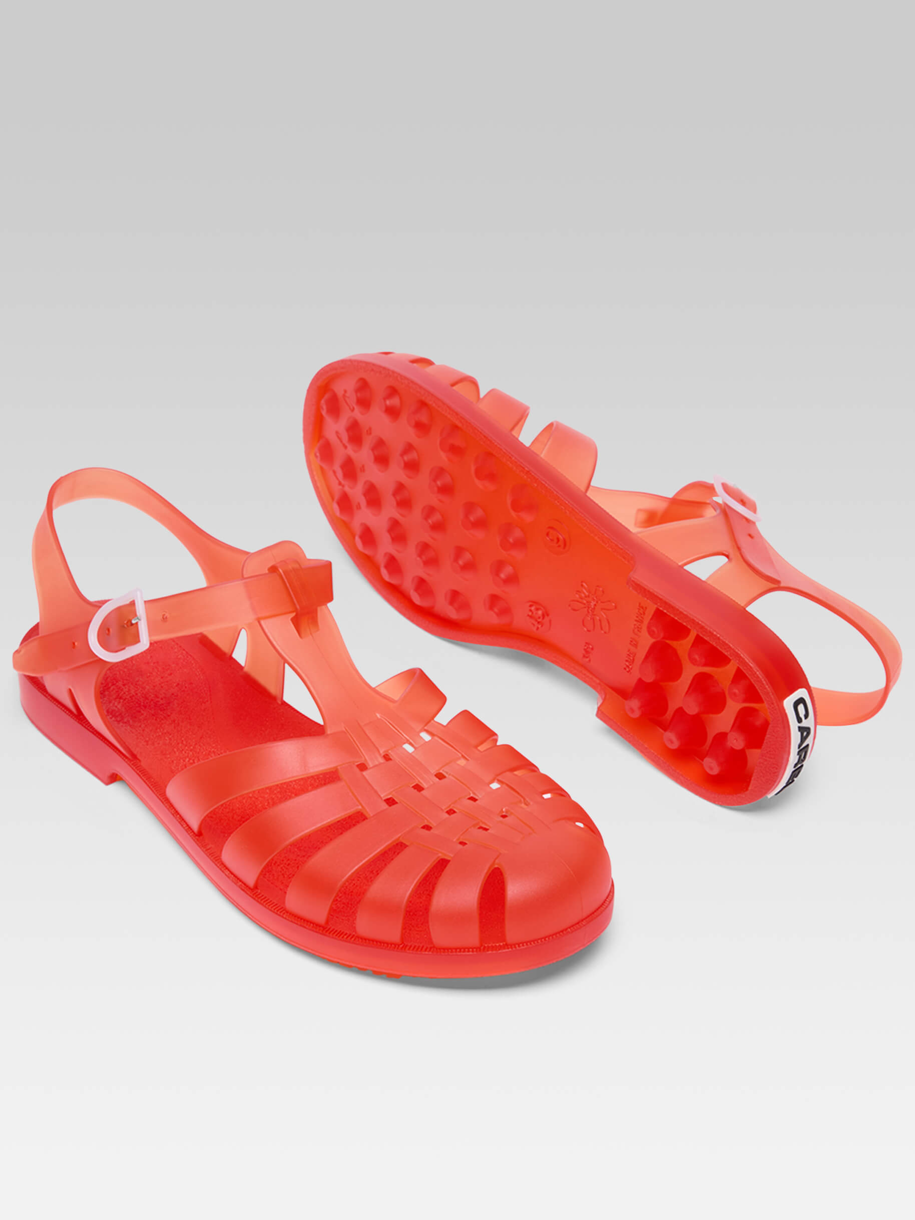 Meduse - Sandales plastique mandarine - Image numéro 5