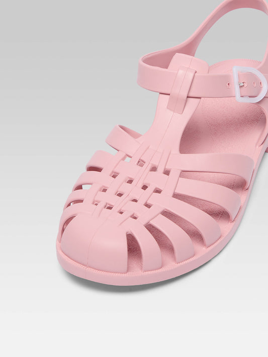 Little Meduse - Pink plastic sandals - Image number 2