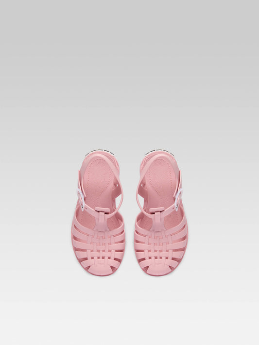 Little Meduse - Pink plastic sandals - Image number 4