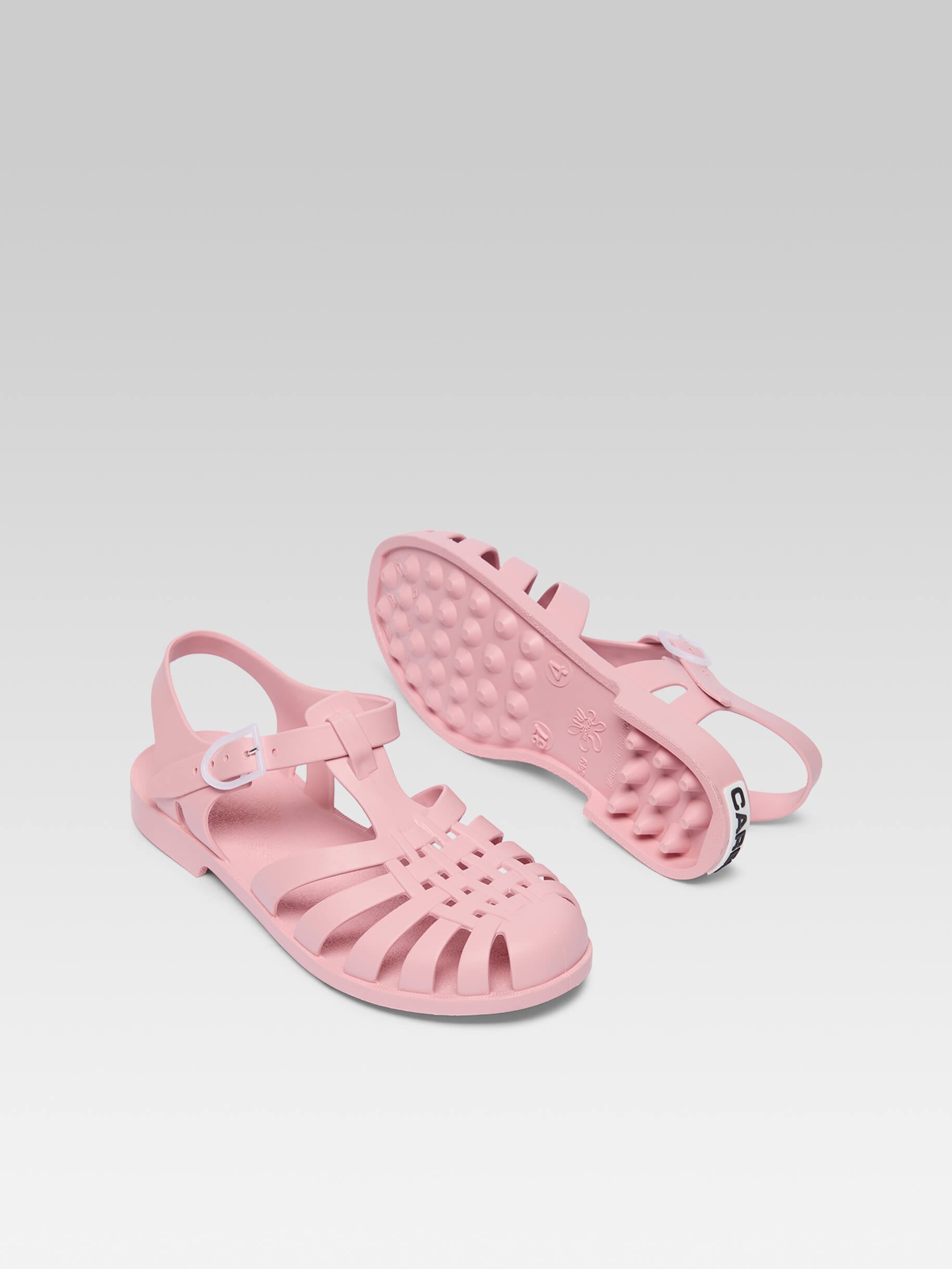 Petite Meduse - Sandales plastique rose - Image numéro 3