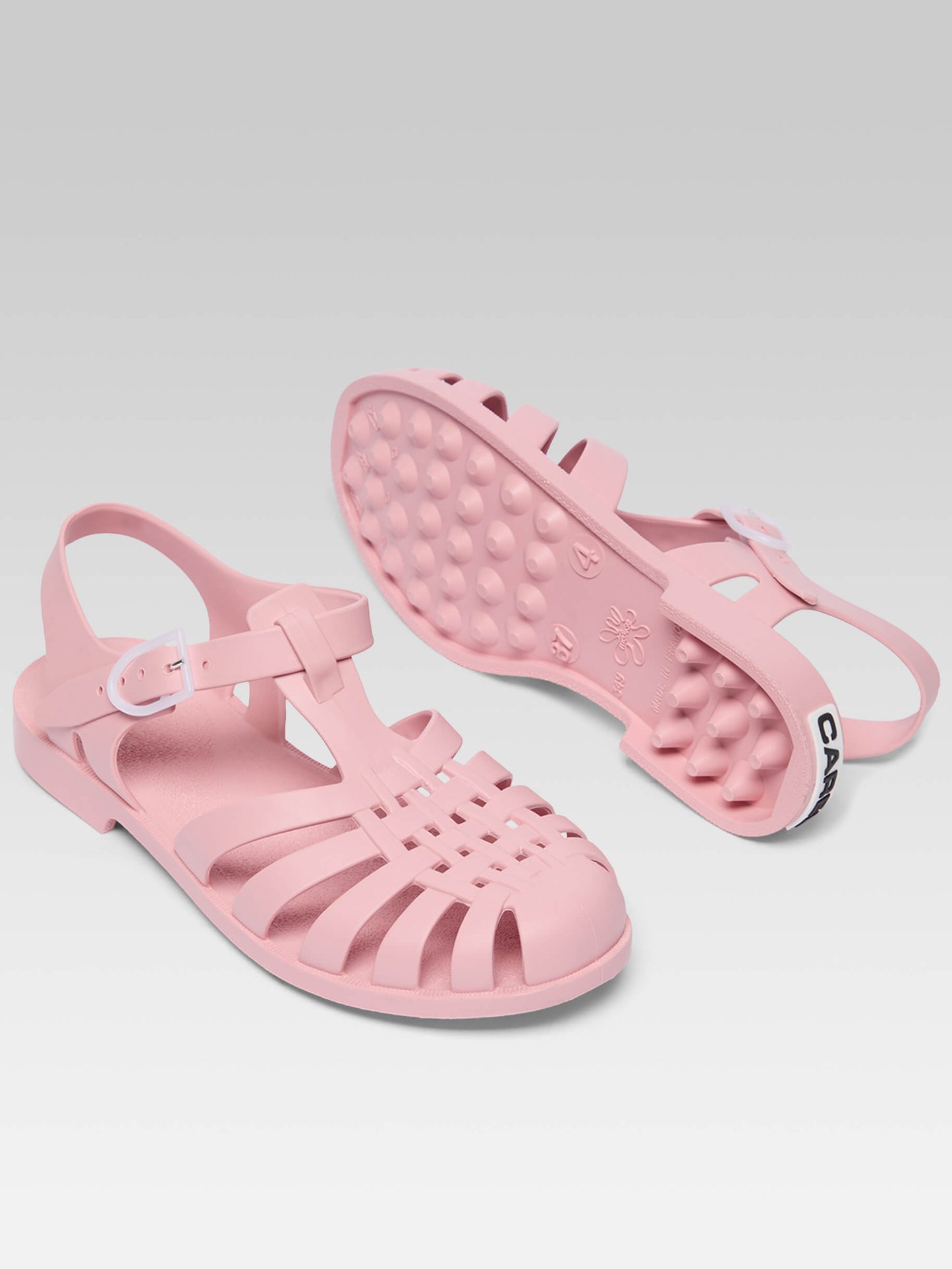 Meduse - Sandales plastique rose candy