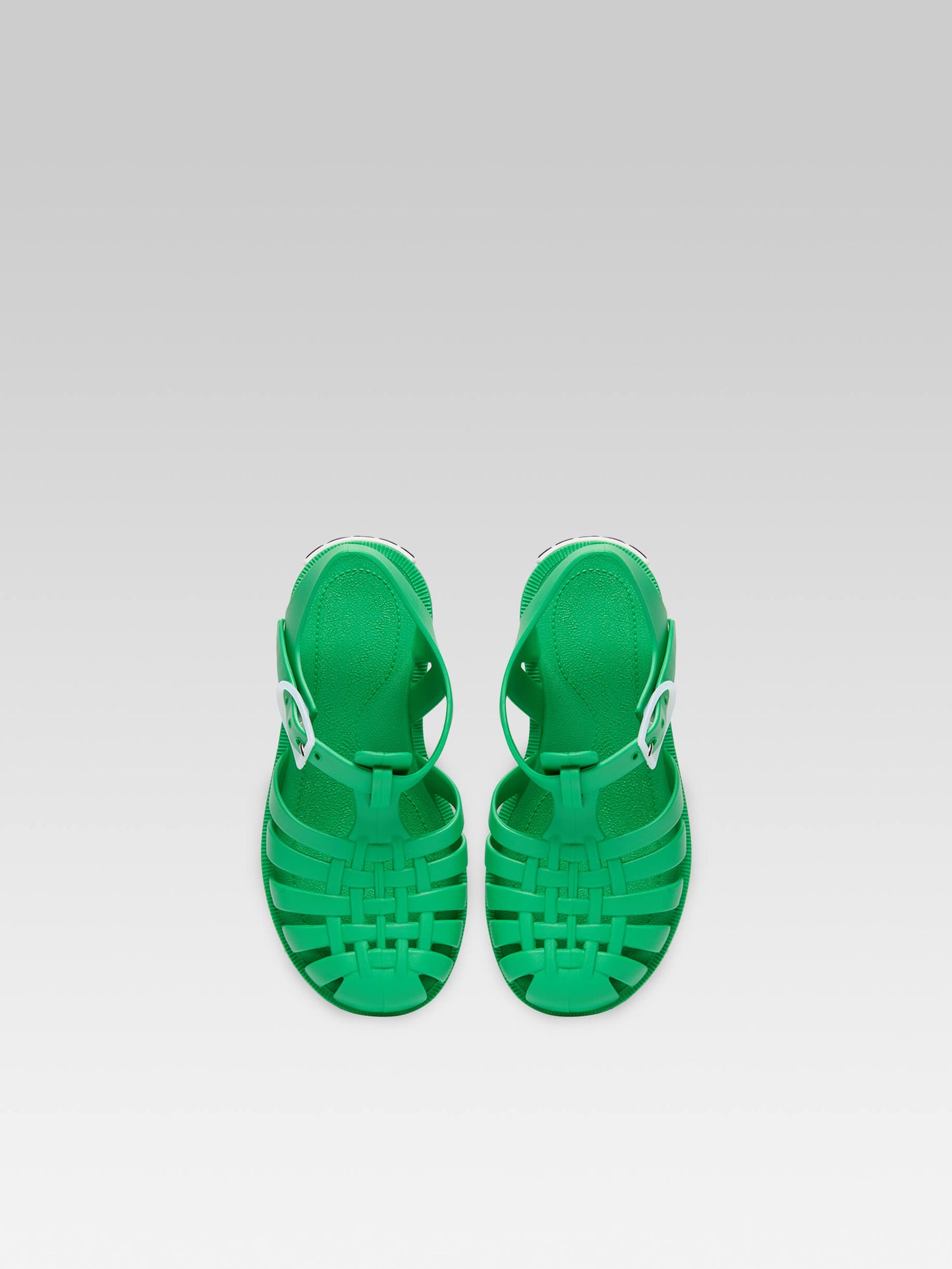 Petite Meduse - Sandales plastique vert